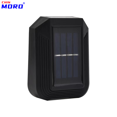 Solar Wall Lamp Outdoor Lighting Atmosphere Wall Lamp Waterproof Wall Courtyard Wall Lamp up and down Lighting Landscape Small Night Lamp