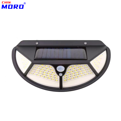 New 102led Solar Induction Lamp All Sides Luminous Outdoor Induction Lamp Modern Garden Lamp