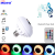 Led Bulb Colorful Bluetooth Music Bulb Smart Remote Control Bulb Colorful Globe Stage Lights Ktv Ambience Light