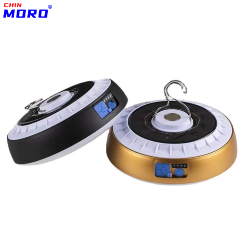 太阳能灯应急灯帐篷露营照明灯暖光氛围灯双光源充电带磁铁夜市灯