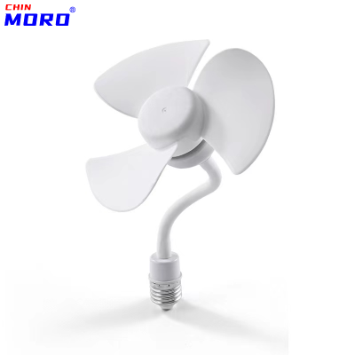 Lamp Holder Little Fan Student Household Dormitory Fan Screw E27 Simple Little Fan Lamp Holder Hose Little Fan