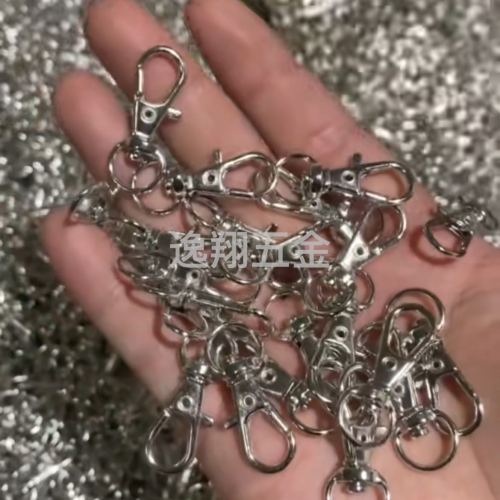 锌合金2克小狗扣 儿童零钱包小包挂钩