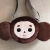 Cheburashka Cross-Border Russian Cheburashka Plush Backpack Satchel Mobile Phone Bag Cartoon Monkey