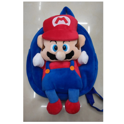 Mario Toy; Mario Backpack; Mario Plush; Super Mary; Children's Backpack; Cartoon Backpack