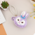 Plush Doll Pendant Bunny Bag Keychain Ornaments Coin Purse Earphone Bag Wedding Event Toys Wholesale