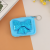 Square Cartoon Bow Coin Purse Multi-Color Cute Pendant Accessories Card Holder Fashion Mini Storage Bag Keychain