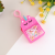 Deratization Pioneer Coin Purse Silicone Children Coin Purse Mini Coin Purse Keychain Press Release Stress-Relieving Toy