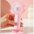 Second-Gear Sanrio Light Electric Little Fan Little Fan Cartoon Desktop Cute Portable Little Fan