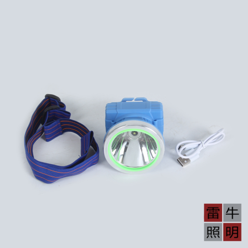 户外作业钓友夜钓强光灯充电式远射锂电池防水头戴式头灯厂家直销