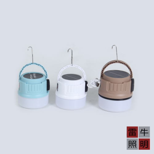 长续航强光摆摊便携式太阳能灯 充电照明灯营地灯 户外露营灯批发