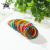 Wholesale price custom high elastic 25mm colorful natural rubber band rubberbands for Home Bank Office Supplies