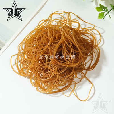 43*0.9 Natural Rubber Band High Temperature Resistant Rubber Band Wholesale Binding Rubber Ring Office Daily Use
