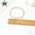 60*3 Natural Color Bold Rubber Band Rubber Ring Rubber Ring Cowhide Band Wholesale