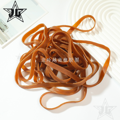 500*10 Natural Color Bold Rubber Band Rubber Ring Elastic Band Rubber Band Wholesale