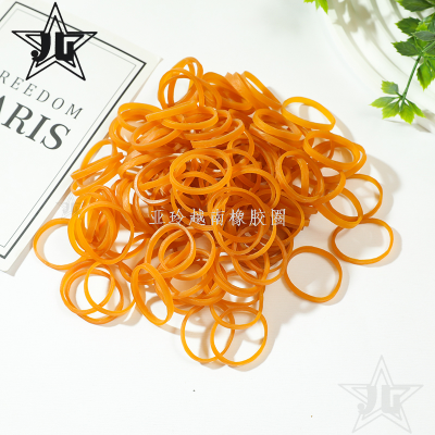 25*3 Transparent Yellow Rubber Band Rubber Ring Elastic Band Rubber Band Wholesale Widened