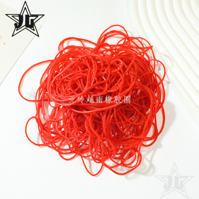 60 Red Rubber Band Elastic Band Rubber Ring Rubber Band