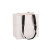 High-End White Card Handbag with Logo Clothing Shopping Bag