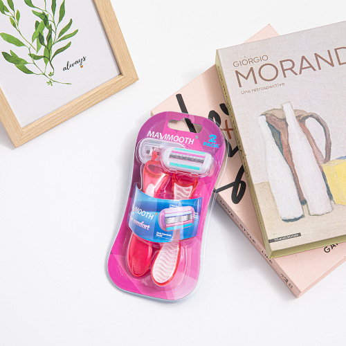 2pc 女士剃毛刀一次性刮胡刀 剃毛刀