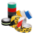 Factory Marking Partition Office Marking Pvc Black and Yellow Warning Tape Zebra Stripe Wear-Resistant Floor Sticking Tape