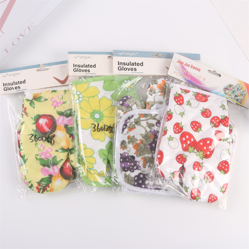 微波炉隔热手套家用烤箱烘焙防烫隔热垫耐高温蒸箱铁锅专用手套