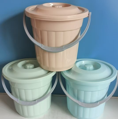 手提加厚便携式洗车桶小水桶学生宿舍桶多用户外钓鱼桶塑料水桶