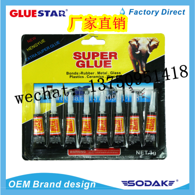 Factory Direct Sales 502 Glue Instant Strong Glue super glue
