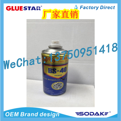 BS-40 Removal Lubricant Rust Remover Derusting Lubricant Gear Pickling Oil Derusting Spray