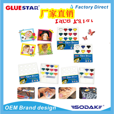 Face Paint Face Pasters Arm Stickers Usa Painted Party Waterproof Face Pasters Paper Painted Stickers Tattoo Sticker