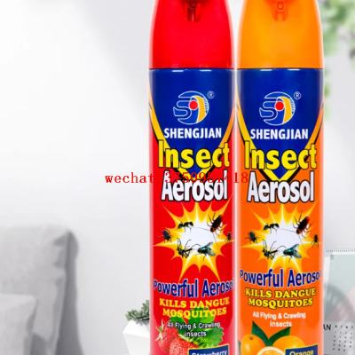 Sheng Jian Insecticide Aerosol Household Spray Odorless Hotel Mosquito Repellent Flies Killing Cockroach