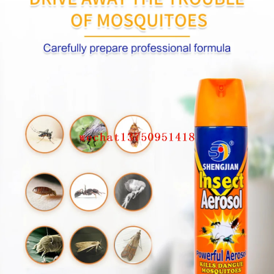 Sheng Jian Insecticide Household Indoor Bed Flea Removal Cockroach Killer Spray Kill Insecticide for Killing Ant Insect