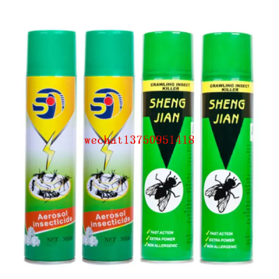 Shengjian Wholesale Zero Strong Insecticide Household Indoor Insecticide Aerosol Fragrance Strong Exterminate Mosquito F