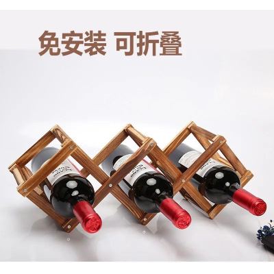 Bamboo and Wood Products Solid Wood Wine Racks
