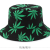 Fashion Trend Bucket Hat Casual Shopping Cotton Sun Hat Beach Play Beach Maple Leaf Printed Sunscreen Hat