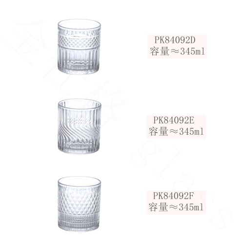 PK84092透明玻璃杯新款威士忌杯牛奶通用杯家用礼品跨境外贸glass