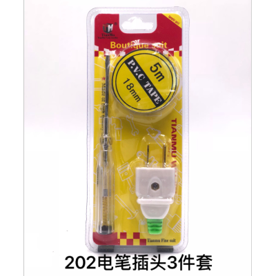 Tm Electroprobe Plug Tape 3-Piece Set Household Gadget Wholesale