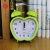 Metal creativity children's fashion clock cute classic mute night light student Bell learning bedside alarm clock loud