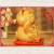 11-Inch New Creative Golden Sand Color Lucky Cat Ceramic Craft Decoration Shop Cashier Opening Gifts Mascot