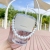 Fashion Trend Creative Pearl Chain Cup with Glass Straw for Easy Carrying