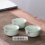 New Boutique Small Teacup GS Green Glaze Meditation Ceramic Single Cup