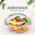 Borosilicate Pyrex Bowl Microwave Oven Oven Special Use Bowl Stylish with Lid Dual-Use Fruit Salad Bowl