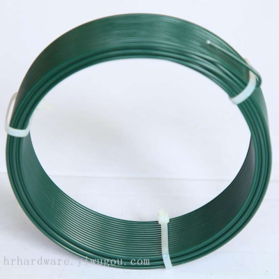 1Factory Supply Green Pvc Coated Iron Wire