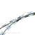 Electric galvanized razor barbed wire , hot-dipped galvanized razor barbe wire / coil razor wire