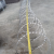 China direct factory barbed wire fencing razor BTO22 galvanized clipped razor barbed wire