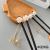 Antiquity Hair Clasp Tassel Women's Imitation Ebony Hairpin Headdress Updo Han Chinese Clothing Accessories Ancient Costume Hair Clasp Pull Hair Accessories Ornament