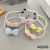 Children's Toothed Non-Slip Headband Girl's Embroidered Bow Baby Cute Headband Hair Accessories Princess Cartoon Head Accessories