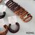 Durable High Elastic Bold Type Rubber Band Twist Hair Rope Hair Band Twist Hair Rope Tie High Ponytail Head Accessories Hair Accessories