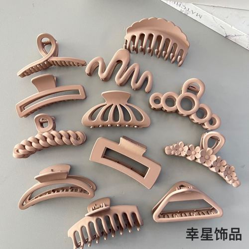 美拉抓夹大号女发量多高级感发夹后脑勺盘发鲨鱼夹夹子头饰发饰品