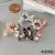 Sweet All-Matching Large Plaid Bowknot Hair Ring Hair Rope Balls Large Intestine Ring Ins Girly Simplicity Hair Accessories