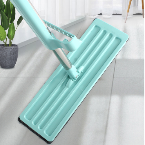 hand-free flat mop flat support wet and dry disposable mop lazy scraping rotating mop household mop