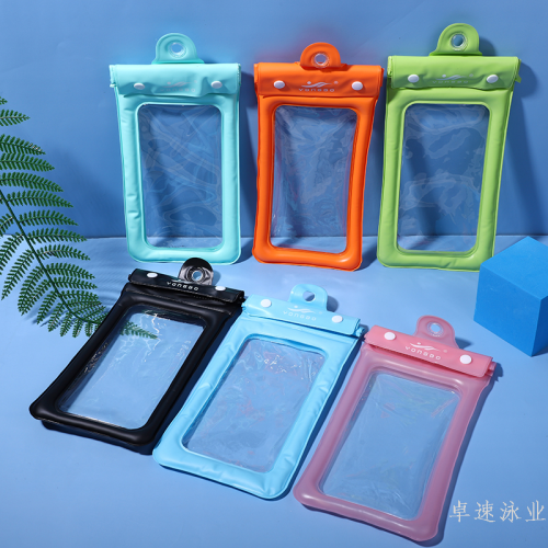 pvc waterproof mobile phone bag transparent beach camping water-proof bag outdoor sports touch screen waterproof mobile phone bag